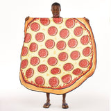 Pepperoni Pizza Beach Towel